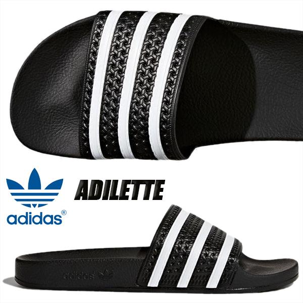 adidas（アディダス） adidas ADILETTE black1/wht-blk1 280647