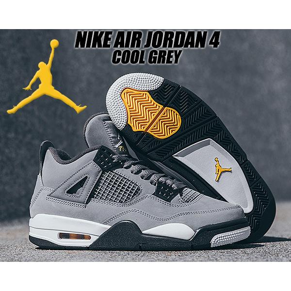 エア ジョーダン 4 NIKE AIR JORDAN RETRO COOL GREY cool grey/chrome