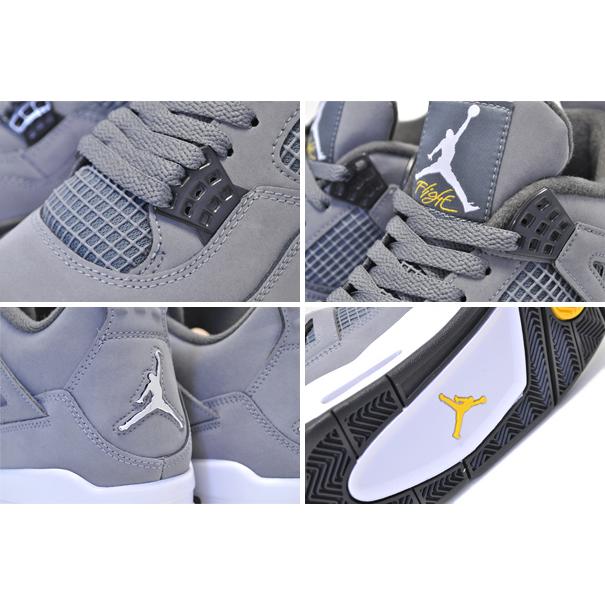 エア ジョーダン 4 NIKE AIR JORDAN RETRO COOL GREY cool grey/chrome