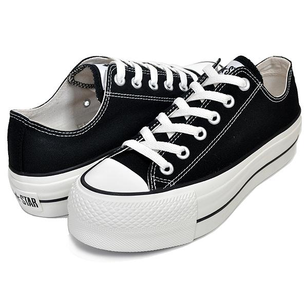 ALL STAR CONVERSE LIFTED OX BLACK 31309421 コンバース