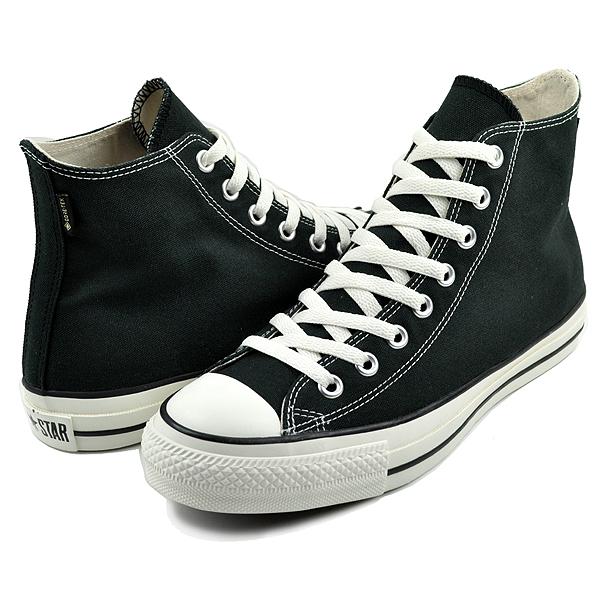 CONVERSE ALL STAR GORE-TEX搭載モデルコンバース☆美品 ALL STAR CONVERSE GORE-TEX HI BLACK 31309480 コンバース