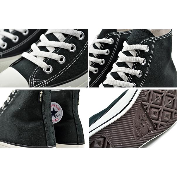 CONVERSE ALL STAR GORE-TEX搭載モデルコンバース☆美品 ALL STAR CONVERSE GORE-TEX HI BLACK 31309480 コンバース