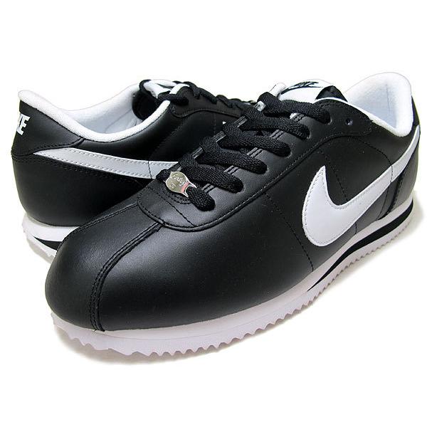 コルテッツ NIKE CORTEZ BASIC LEATHER black/white 日本未発売