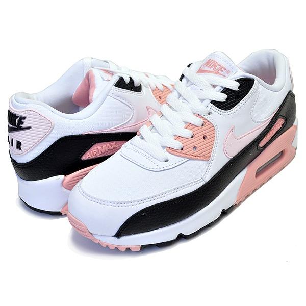 Nike Air Max 90 ブラック/ホワイト/ピンク 海外発売中】ナイキ ウィメンズ エア マックス 90 ホワイト