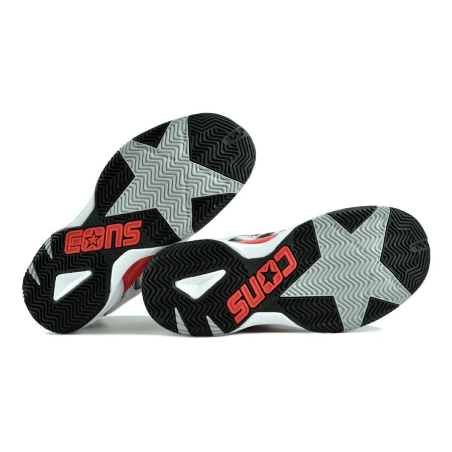 converse アクセレレーター LOW 29cm 2足セット（黒・白赤） CONVERSE（コンバース） アクセレレーター ロー ホワイト レッド