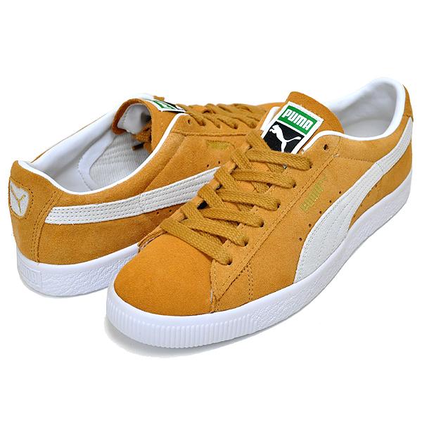 PUMA SUEDE VINTAGE HONEY MUSTARD-PUMA WHITE 374921-01 プーマ 