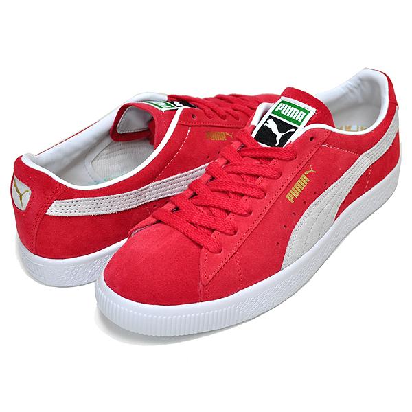 PUMA（プーマ） PUMA SUEDE VINTAGE HIGH RISK RED-PUMA WHITE 374921