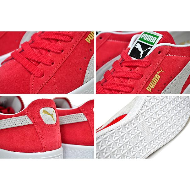PUMA（プーマ） PUMA SUEDE VINTAGE HIGH RISK RED-PUMA WHITE 374921