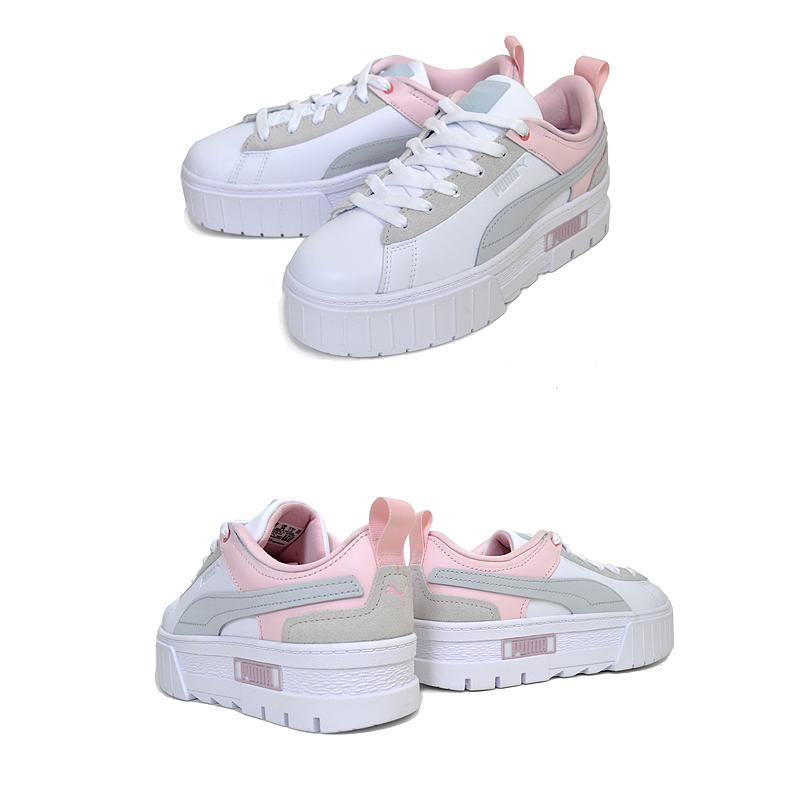PUMA（プーマ） PUMA MAYZE RARE WNS PUMA WHITE-CHALK PINK 383119-01
