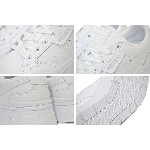 PUMA（プーマ） PUMA MAYZE STACK LEATHER WNS PUMA WHITE 384412-01