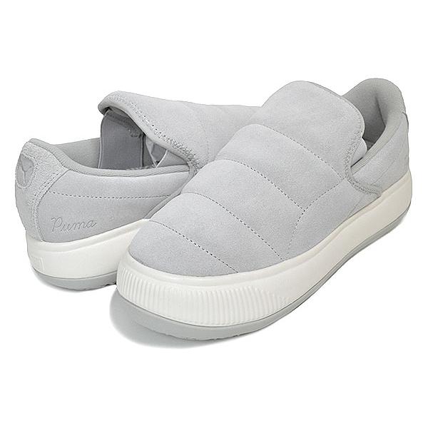 PUMA SUEDE MAYU SLIP-ON FIRST SENSE GREY VIOLET-MARSHMALLOW