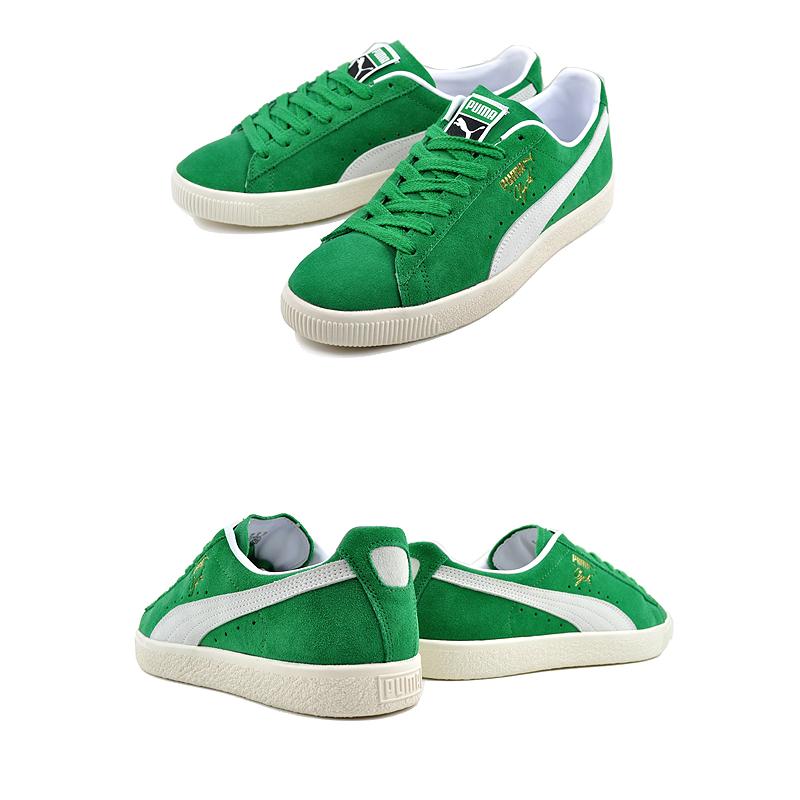 PUMA（プーマ） PUMA CLYDE OG VERDANT GREEN-PWHT-PRISTINE 391962-03