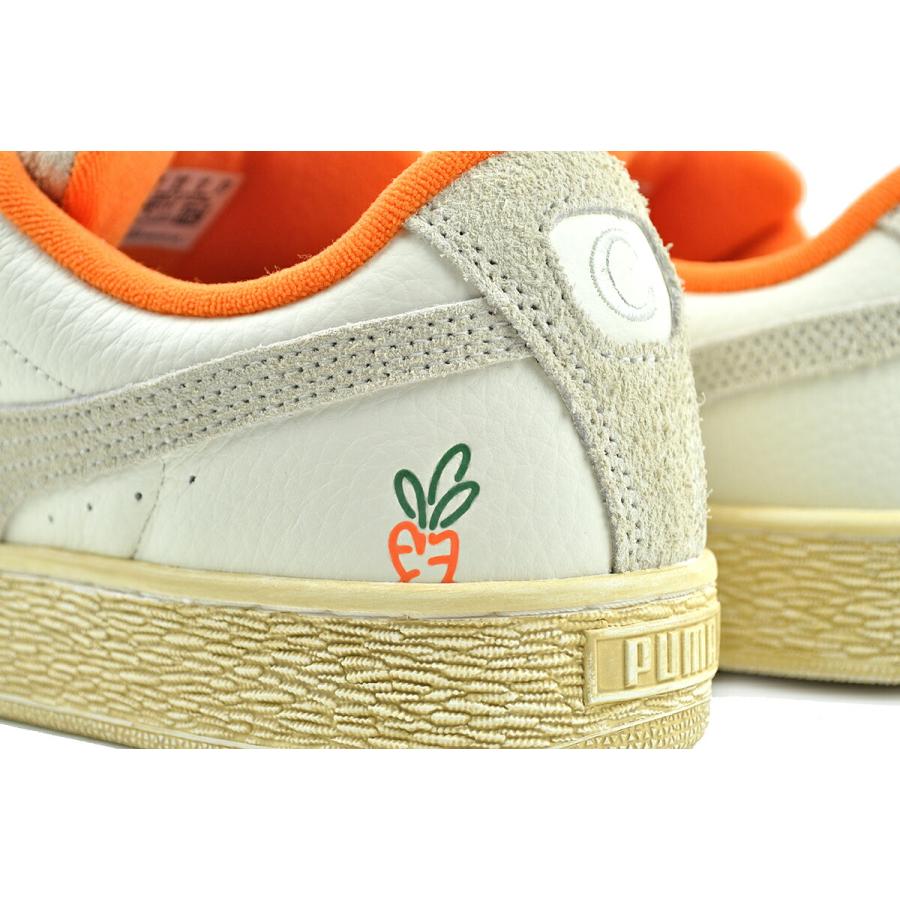 PUMA SUEDE XL 2 CARROTS WARM WHITE-RICKIE ORANGE 398801-01 PUMA SUEDE XL 2 CARROTS WARM WHITE-RICKIE ORANGE 398801-01