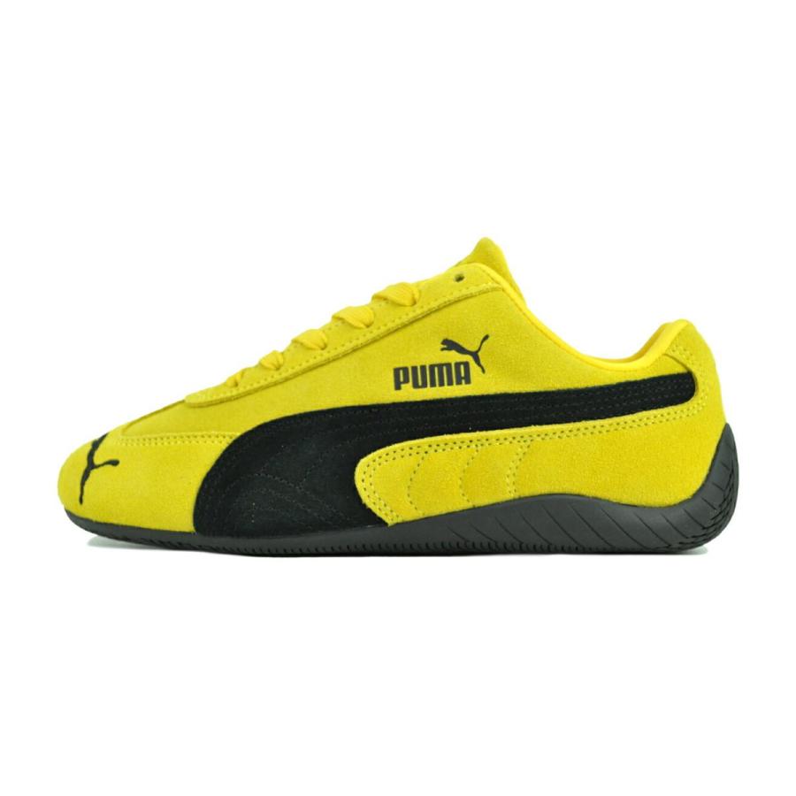 靴 PUMA Speedcat OG \"Pele Yellow/Black\" 24 PUMA SPEEDCAT OG PELE YELLOW-PUMA BLACK（プーマ スピードキャット