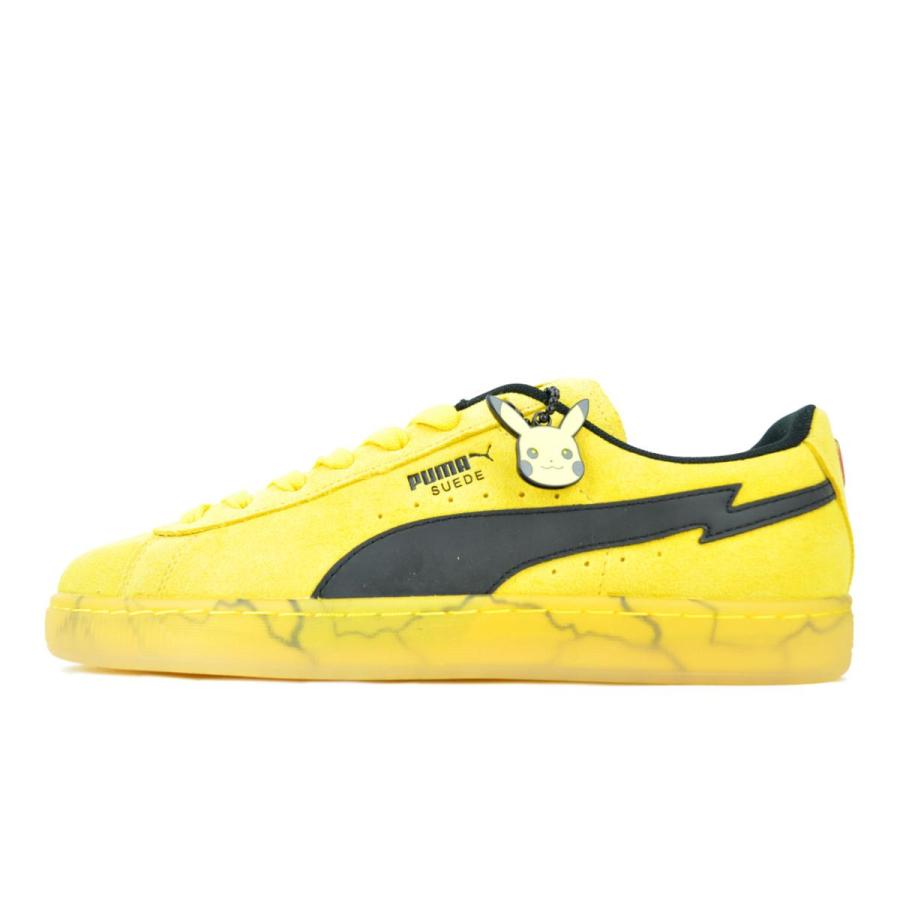 【ぴかぴかちーず】 PUMA（プーマ） PUMA SUEDE PIKACHU ENERGIZING YELLOW-PUMA BLACK
