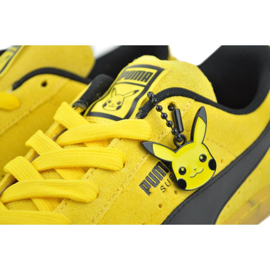 PUMA（プーマ） PUMA SUEDE PIKACHU ENERGIZING YELLOW-PUMA BLACK