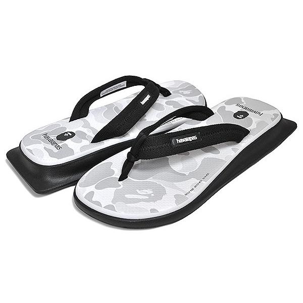 havaianas（ハワイアナス） × A BATHING APE TRADI ZORI WHITE 4146949