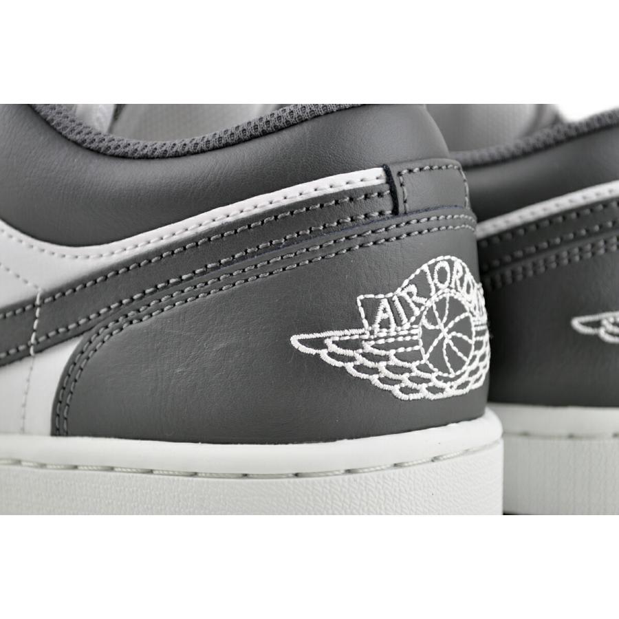 エア ジョーダン 1 NIKE AIR JORDAN LOW iron grey/summit wht 553558