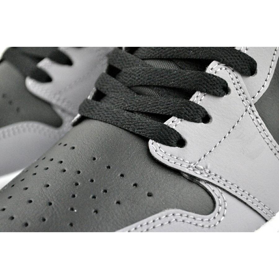 NIKE（ナイキ） NIKE AIR JORDAN 1 LOW blk/fire red-cement grey