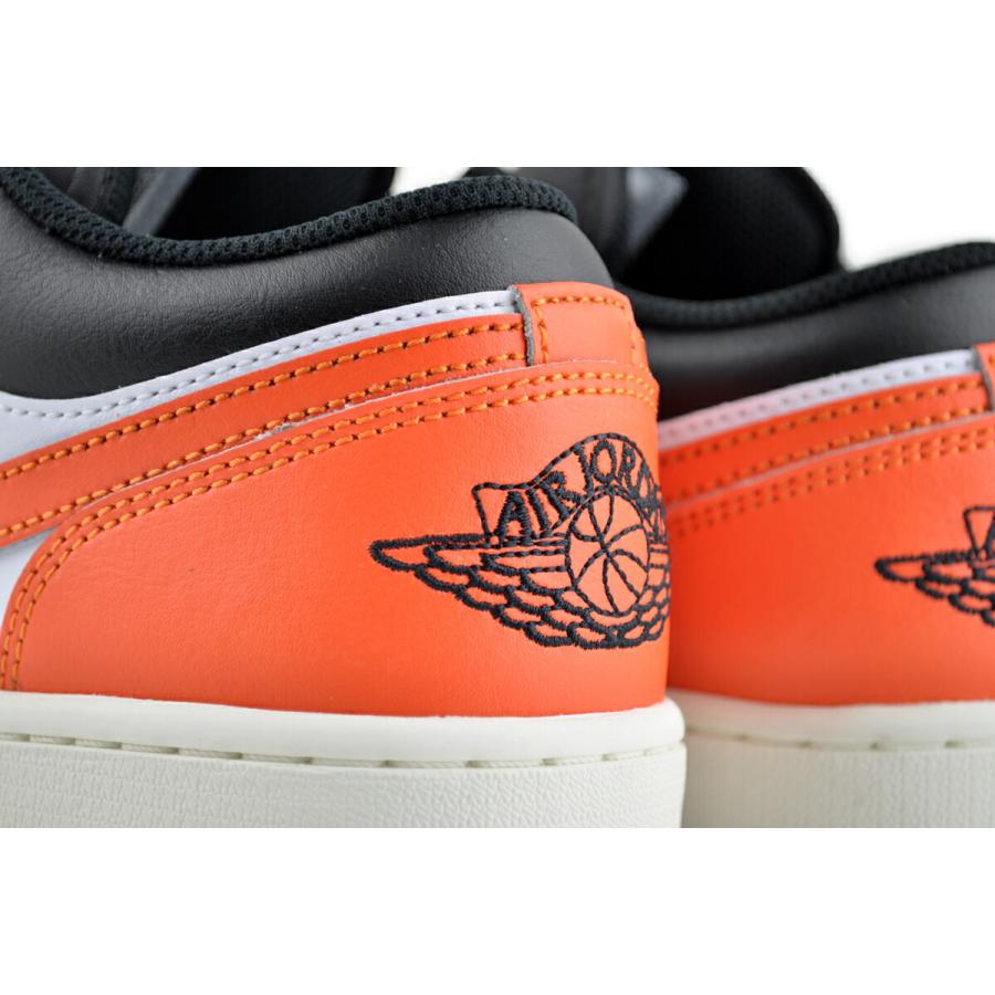 エア ジョーダン 1 NIKE AIR JORDAN LOW blk/starfish-wht-sail 553558