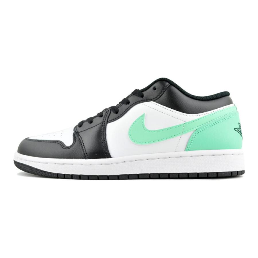 エア ジョーダン 1 NIKE AIR JORDAN LOW wht/blk-green glow 553558