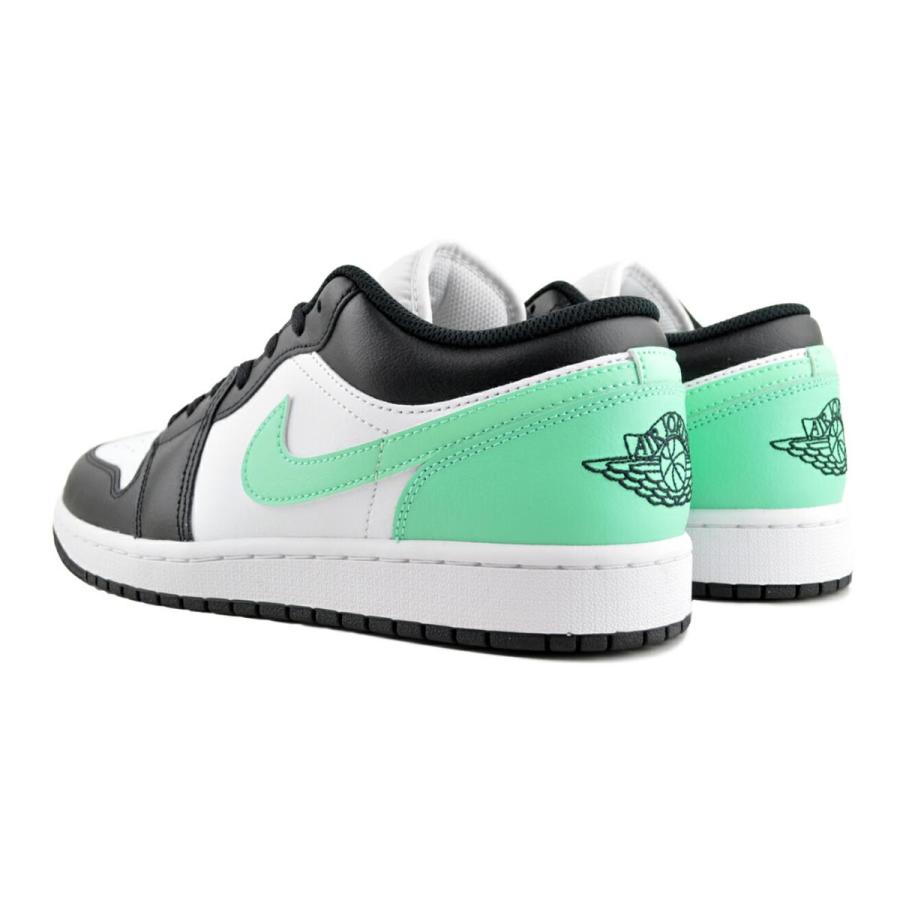 エア ジョーダン 1 NIKE AIR JORDAN LOW wht/blk-green glow 553558