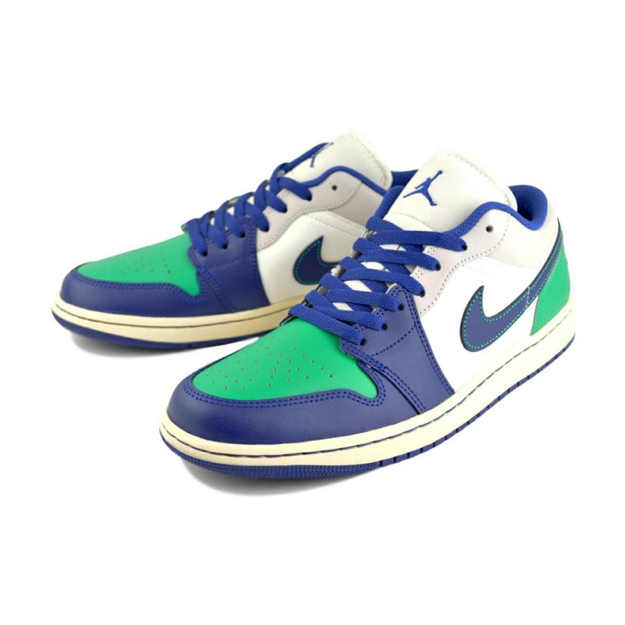 エア ジョーダン 1 NIKE AIR JORDAN LOW sail/deep royal blue 553558