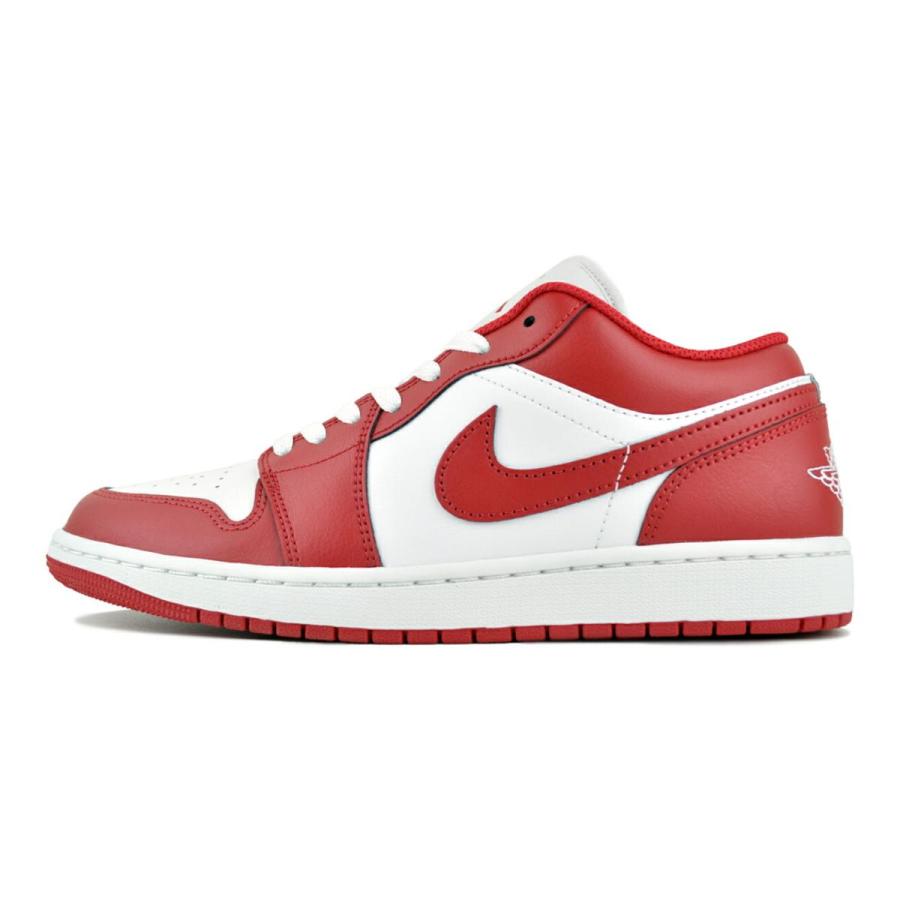 エア ジョーダン 1 NIKE AIR JORDAN LOW summit wht/varsity red