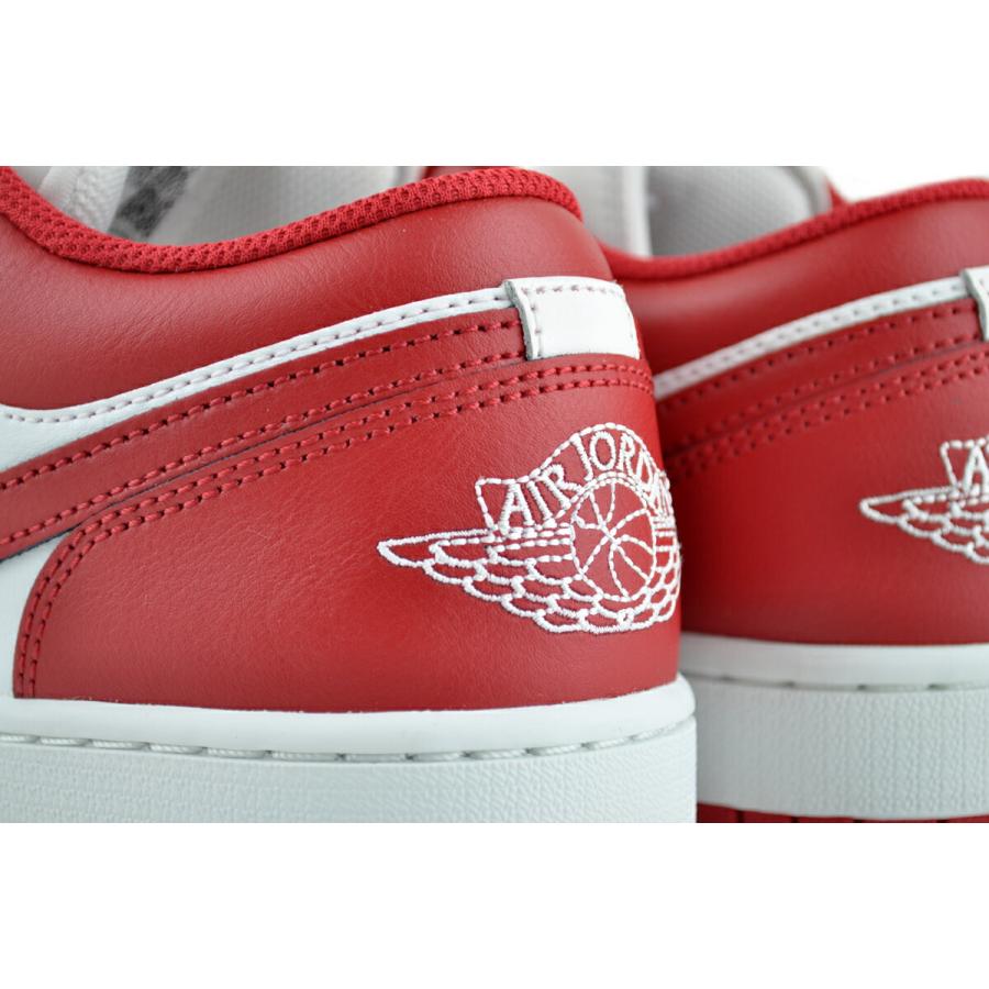 エア ジョーダン 1 NIKE AIR JORDAN LOW summit wht/varsity red