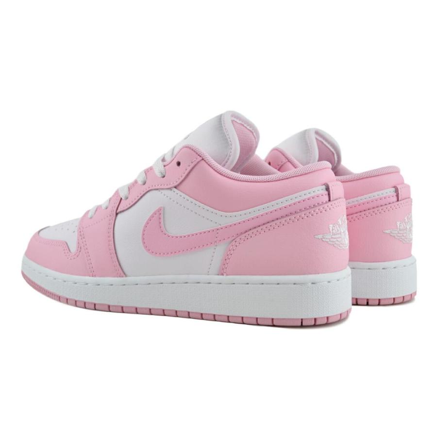 19cm ナイキ ジョーダン 1 ロー ピンク 軽量 通学 通園 かわいい エア ジョーダン 1 NIKE AIR JORDAN LOW(GS) med soft pink/pearl pink