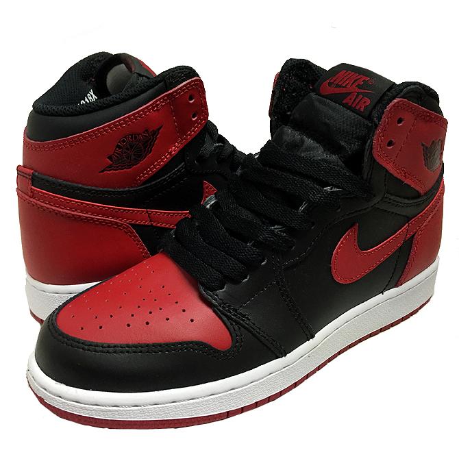 Jordan NIKE AIR JORDAN 1 RETRO HIGH OG BRED black/v.red Jordan NIKE AIR JORDAN 1 RETRO HIGH OG BRED black/v.red
