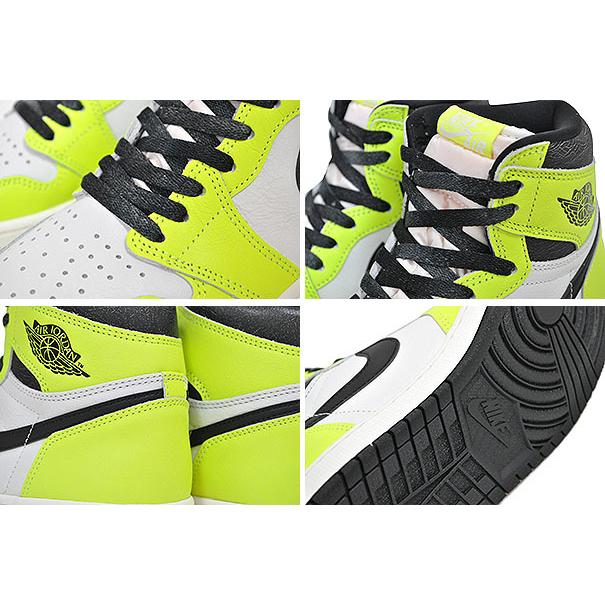 NIKE AIR JORDAN 1 RETRO HIGH OG volt/black-sail 555088-702 AJ1 ナイキ エアジョーダン 1 レトロ ハイ オージー ボルト ブラック ネオン スニーカー｜limited-edition｜04