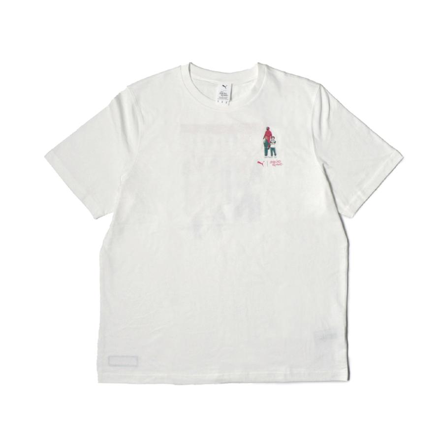 PUMA（プーマ） PUMA SQUID GAME GRAPHIC SS TEE WHITE 627426-02 x