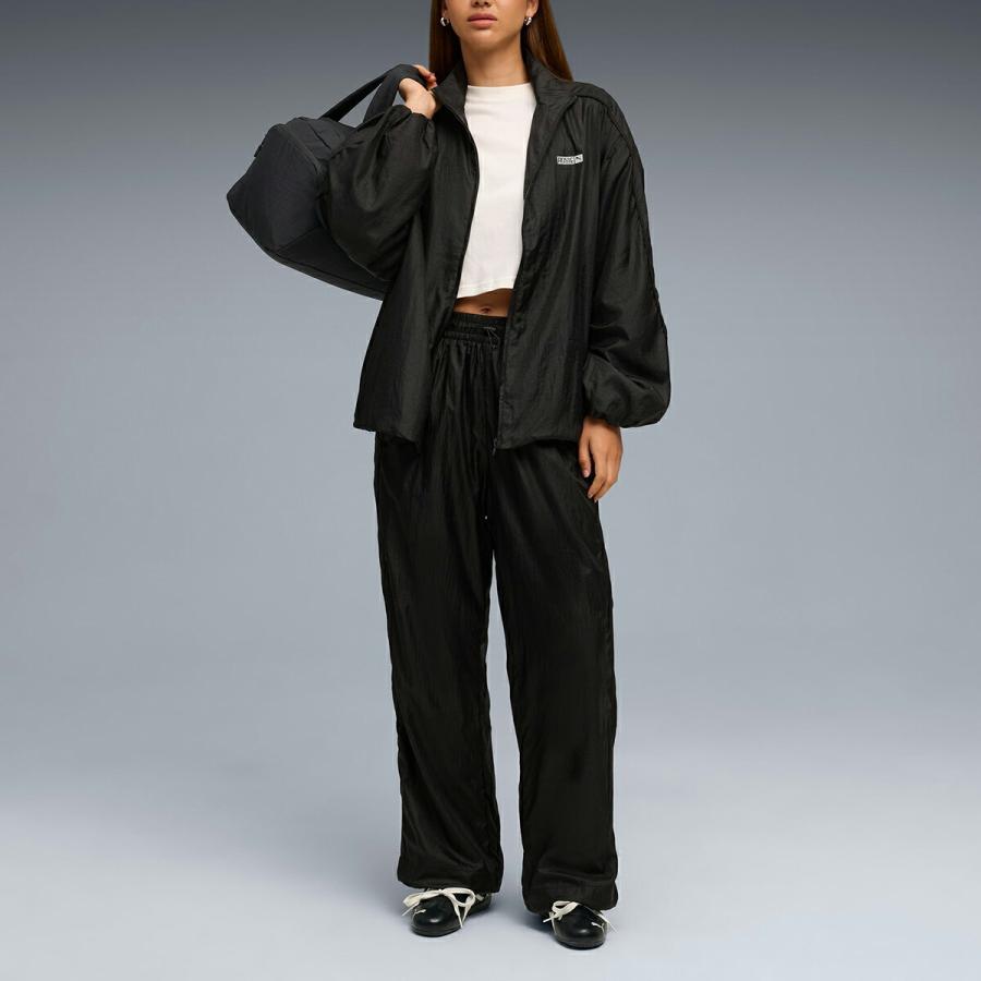 PUMA（プーマ） PUMA ROSE T7 OVERSIZED TRACK JACKET PUMA BLACK