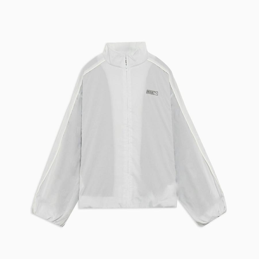 PUMA（プーマ） PUMA ROSE T7 OVERSIZED TRACK JACKET SILVER MIST