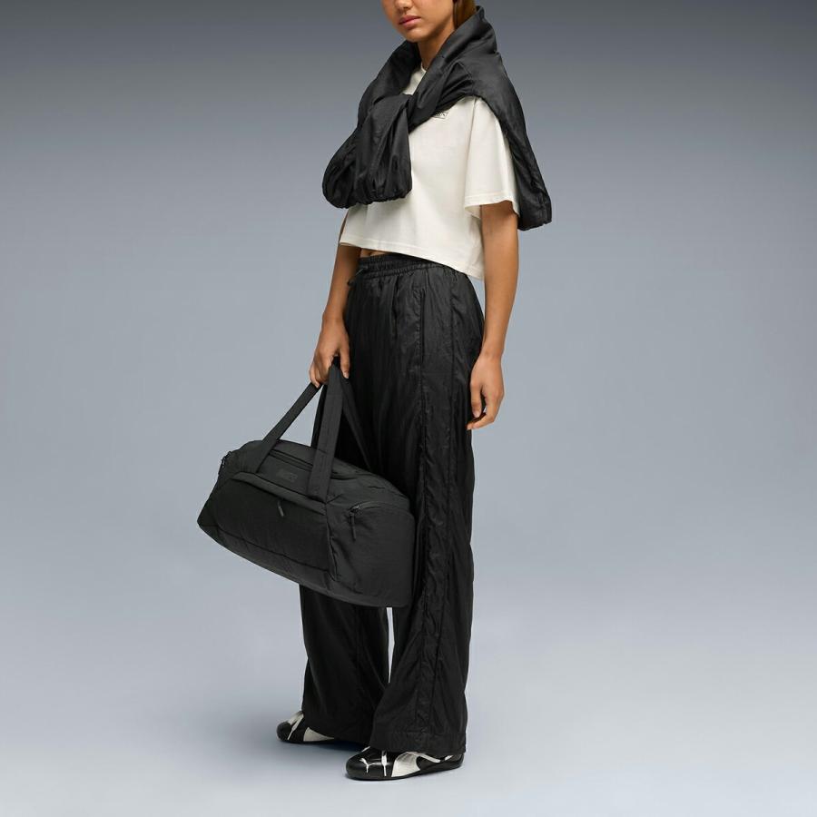PUMA ROSE T7 RELAXED TRACK PANTS PUMA BLACK 633796-01 ブラックピンク ロゼ × プーマ T7 リラックスド トラック パンツ プーマブラック_9