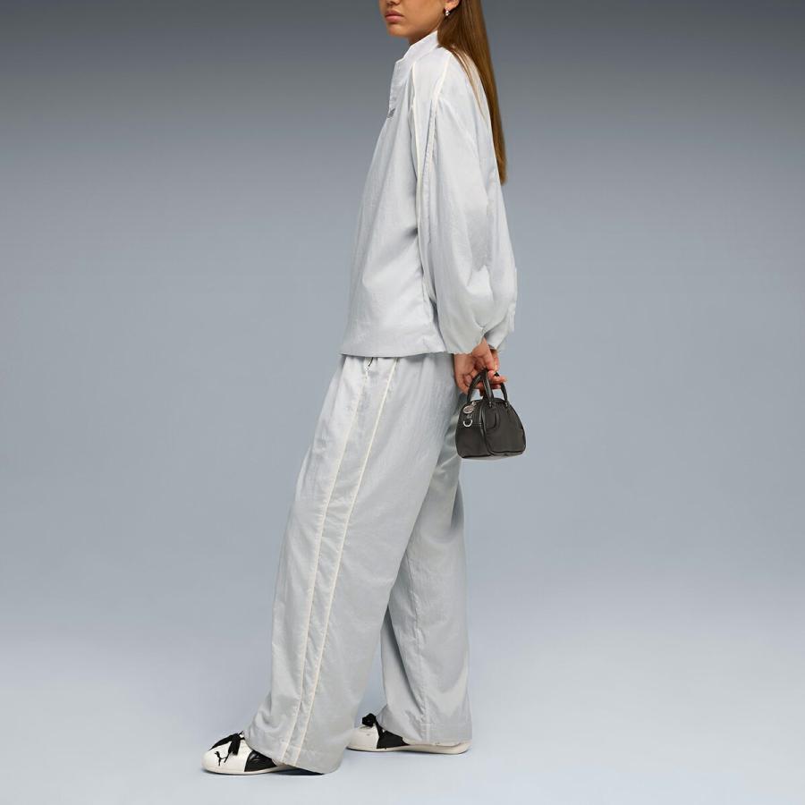 PUMA ROSE T7 RELAXED TRACK PANTS SILVER MIST 633796-32 ブラックピンク ロゼ × プーマ T7 リラックスド トラック パンツ シルバーミスト_9