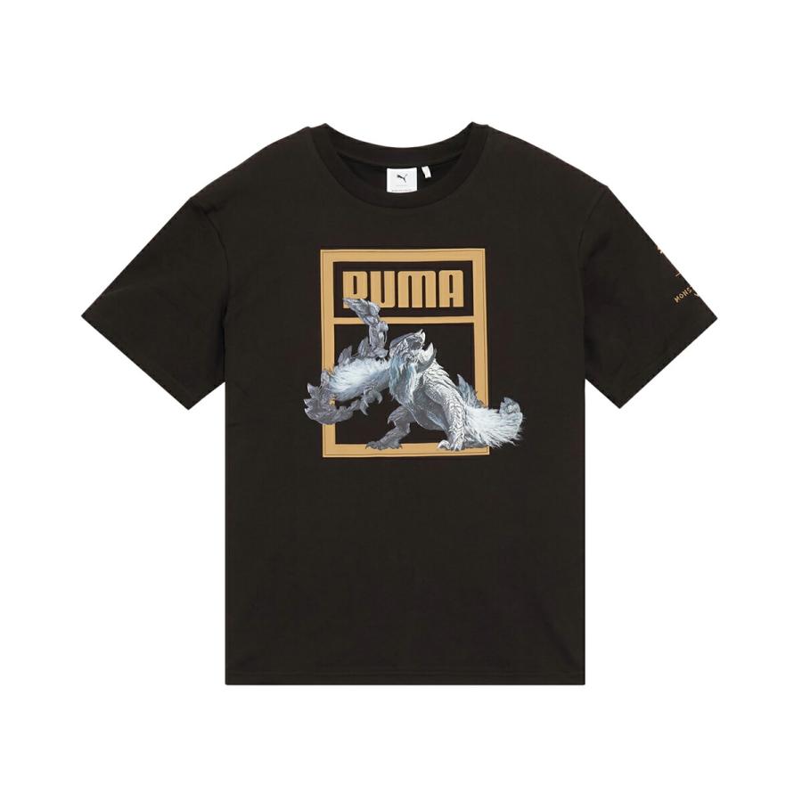 PUMA（プーマ） PUMA MONSTER HUNTER WILDS TEE PUMA BLACK 636486-01