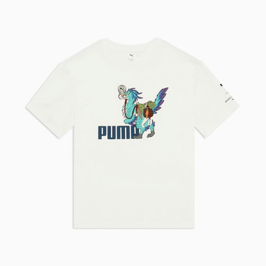 PUMA（プーマ） PUMA MONSTER HUNTER WILDS TEE PUMA WHITE-PUMA WHITE