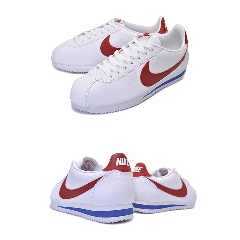 NIKE CLASSIC CORTEZ LEATHER white/varsity red 749571-154 ナイキ クラシック コルテッツ レザー スニーカー フォレストガンプ Forrest Gump｜limited-edition｜03