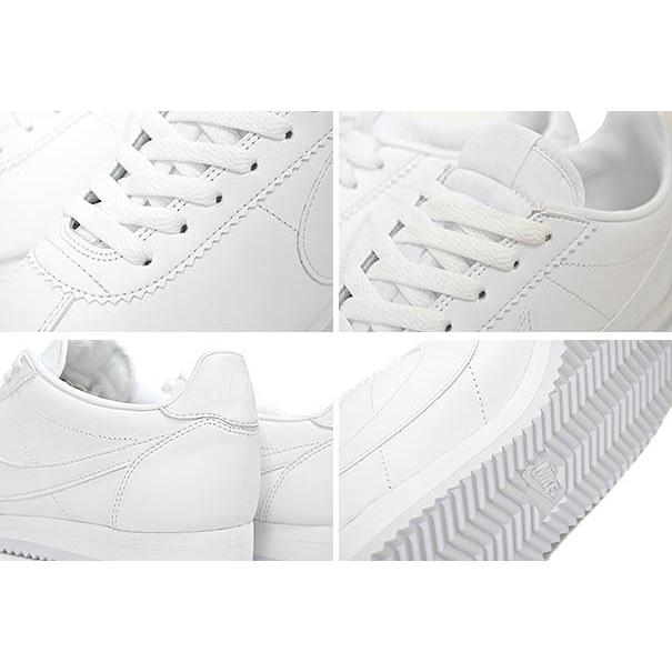 コルテッツ NIKE WMNS CLASSIC CORTEZ LEATHER white/white 807471-102