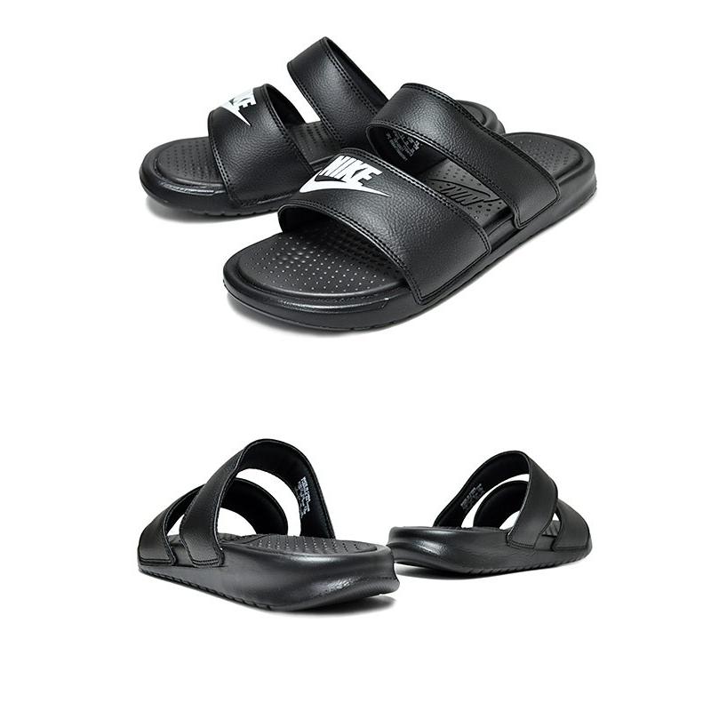 【新品】NIKE　ベナッシデュオ　27センチ NIKE（ナイキ） NIKE WMNS BENASSI DUO ULTRA SLIDE black/white