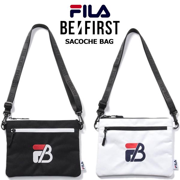 FILA（フィラ） BE:FIRST SACOCHE BAG 81fl10 × ビーファースト