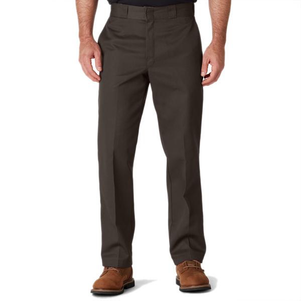 Dickies（ディッキーズ） Dickies ORIGINAL FIT WORK PANTS DARK BROWN