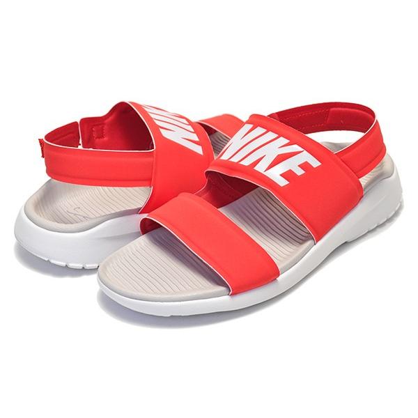 NIKE（ナイキ） NIKE WMNS TANJUN SANDAL habanero red/ moon particle