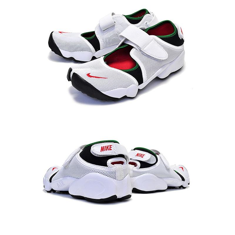 NIKE（ナイキ） NIKE WMNS AIR RIFT white/atom red-black-forest エア