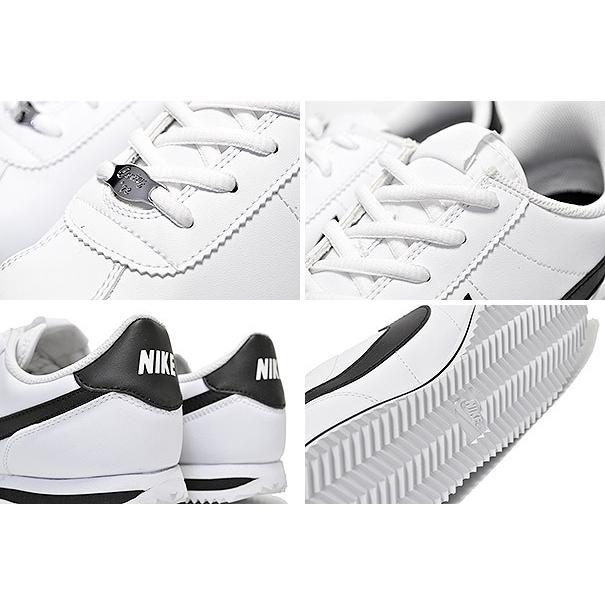 コルテッツ NIKE CORTEZ BASIC SL(GS) white/black ナイキ レディース