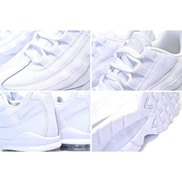 エア マックス 95 NIKE AIR MAX (GS) white/white-metallic silver