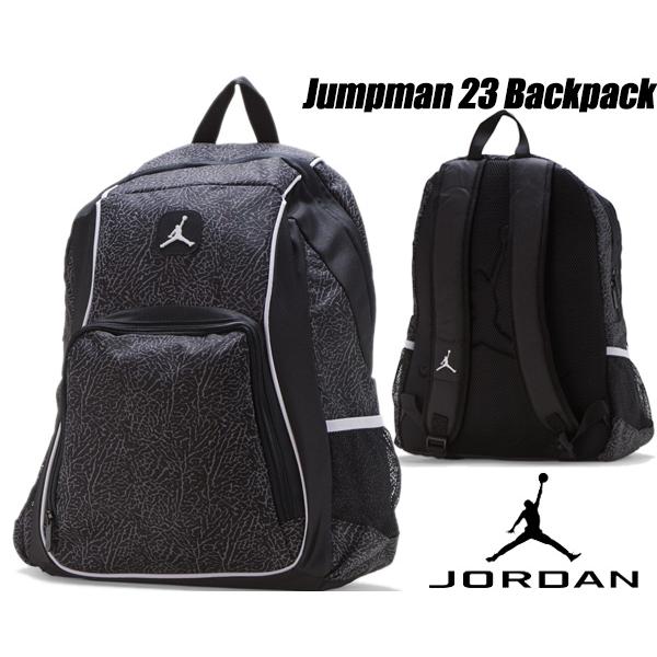 Jordan NIKE JORDAN JUMPMAN 23 BACKPACK BLACK/WHITE 9a1223-025
