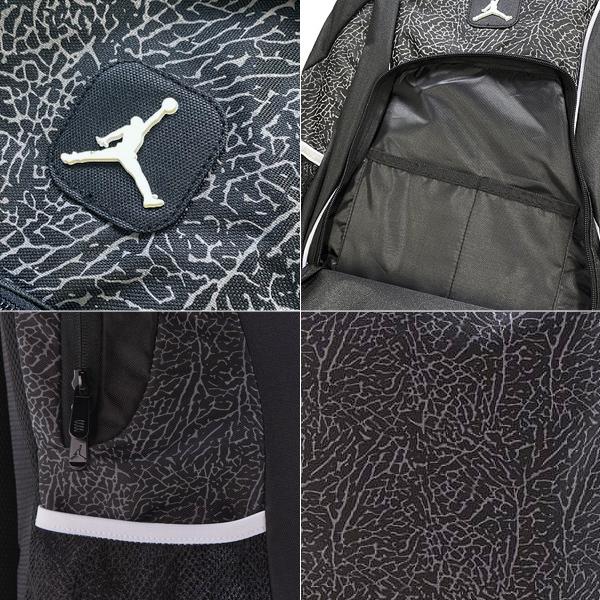 Jordan NIKE JORDAN JUMPMAN 23 BACKPACK BLACK/WHITE 9a1223-025